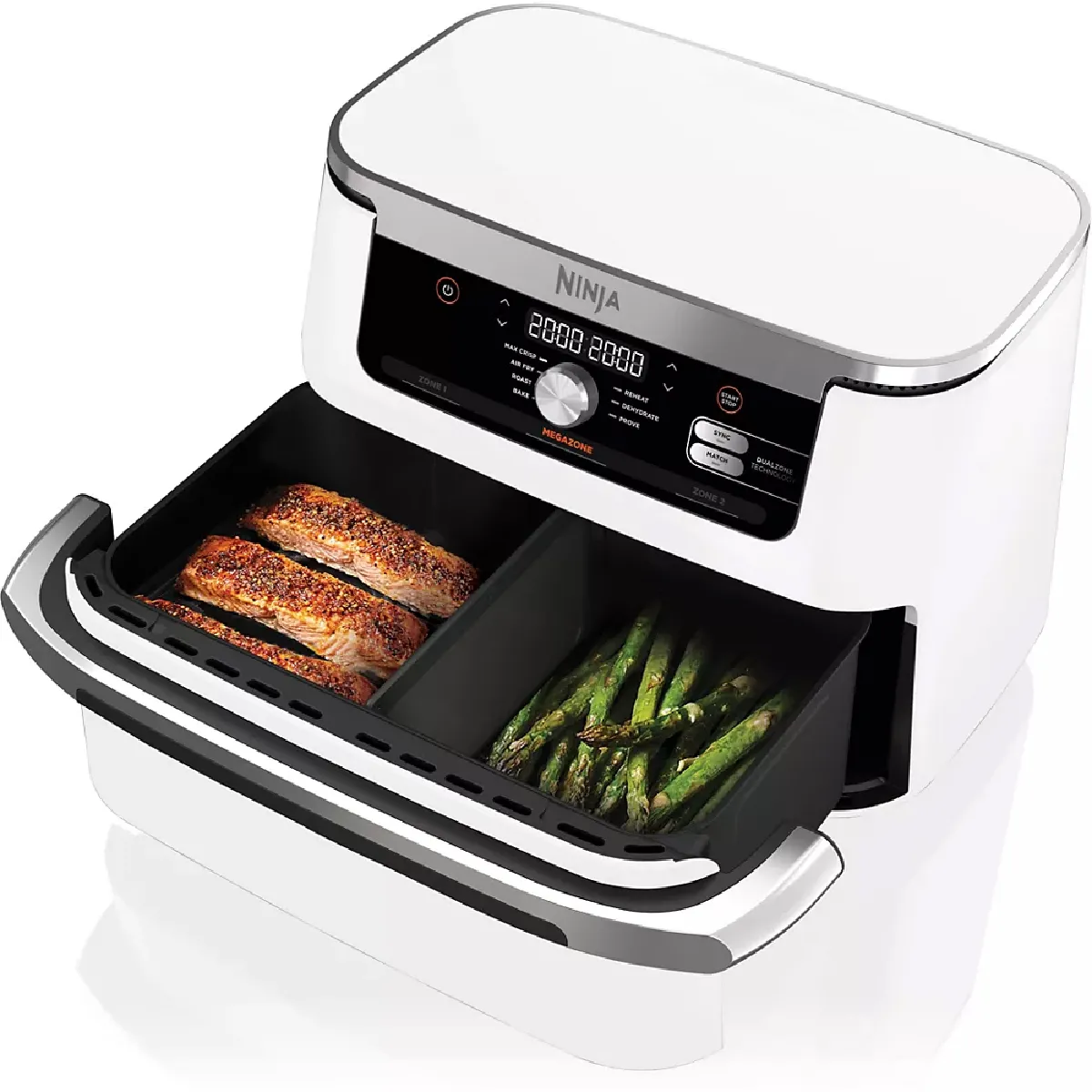 Friteuse sans huile Ninja 10.4l 2470w blanche