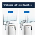 Climatiseur mobile – DELONGHI – PAC EL110 WIFI – 2900 W