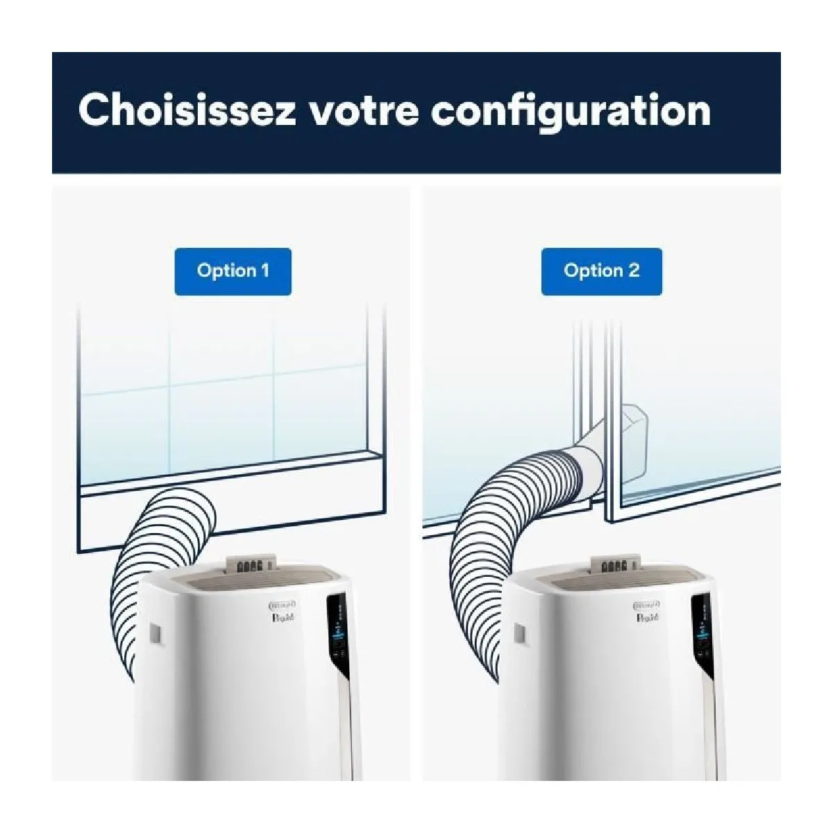 Climatiseur mobile – DELONGHI – PAC EL110 WIFI – 2900 W