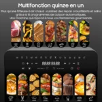 Friteuse Sans Huile DEWELLING  23L Dual Zone – 2200W XXL