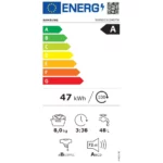 Lave-linge Samsung hublot 8kg 1400 tours/min