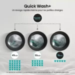 Lave linge hublot HISENSE WF3S1045BW3