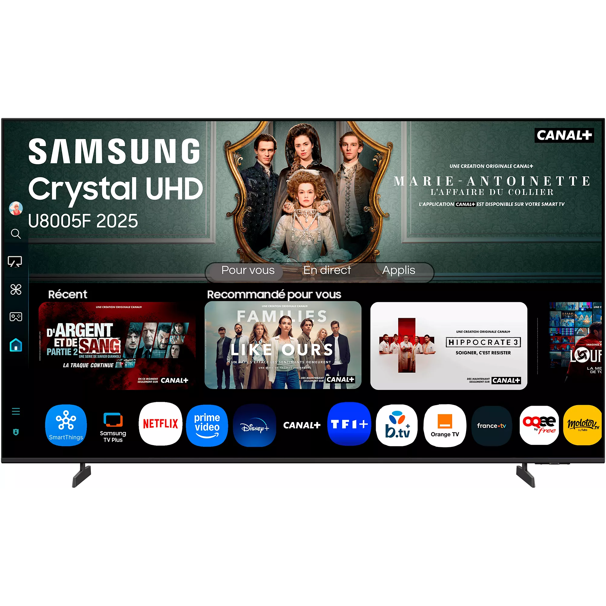 TV LED SAMSUNG TU55U8005F4K AI SmartTV 2025