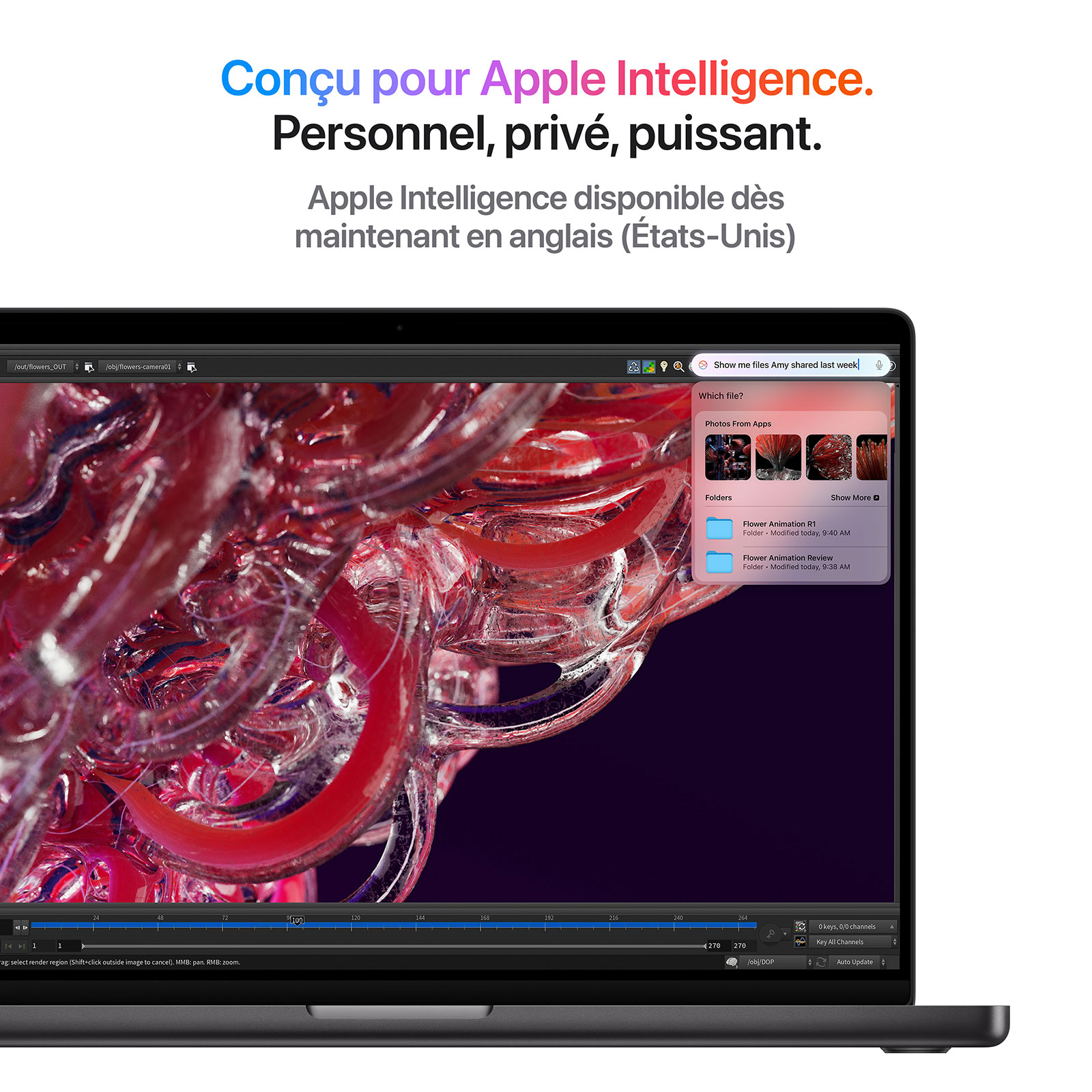 Ordinateur Apple MacBook Pro M4 Pro 14″ Noir sidéral 24 Go/1 To (MX2J3FN/A)
