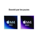 Ordinateur Apple MacBook Pro M4 Max 14″ Noir sidéral 36 Go/1 To (MX2K3FN/A)