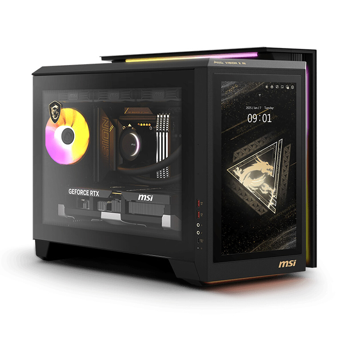 PC gamer Intel Core Ultra 7 265K 32 Go SSD 2 To NVIDIA