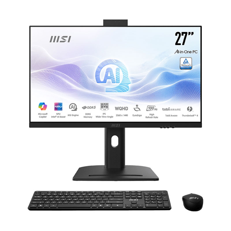 PC Bureau  Intel Core Ultra 7 155H 32 Go SSD 1 To LED 27″ QHD Wi-Fi 6E
