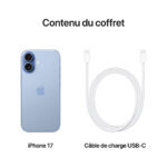 Smartphone Apple iPhone 17 256 Go Brume