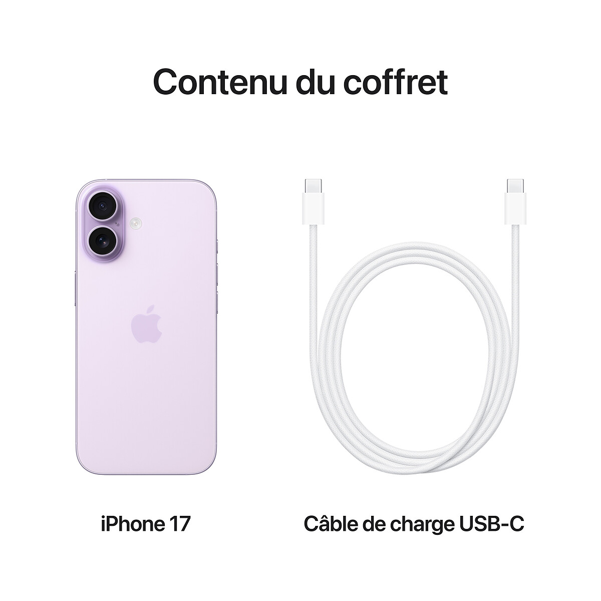 Smartphone Apple iPhone 17 256 Go Lavande