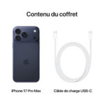 Smartphone Apple iPhone 17 Pro Max 1 To Bleu Intense