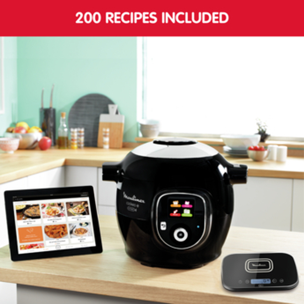 Multicuiseur Moulinex  COOKEO+ Connect  Noir avec Balance