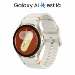 Montre connectée Samsung Galaxy Watch7 BT (40 mm / Crème)