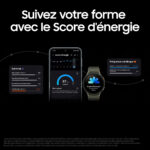 Montre connectée Samsung Galaxy Watch7 BT (40 mm / Crème)