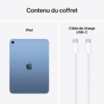 Tablette Apple iPad (2025) 128 Go Wi-Fi + Cellular Bleu