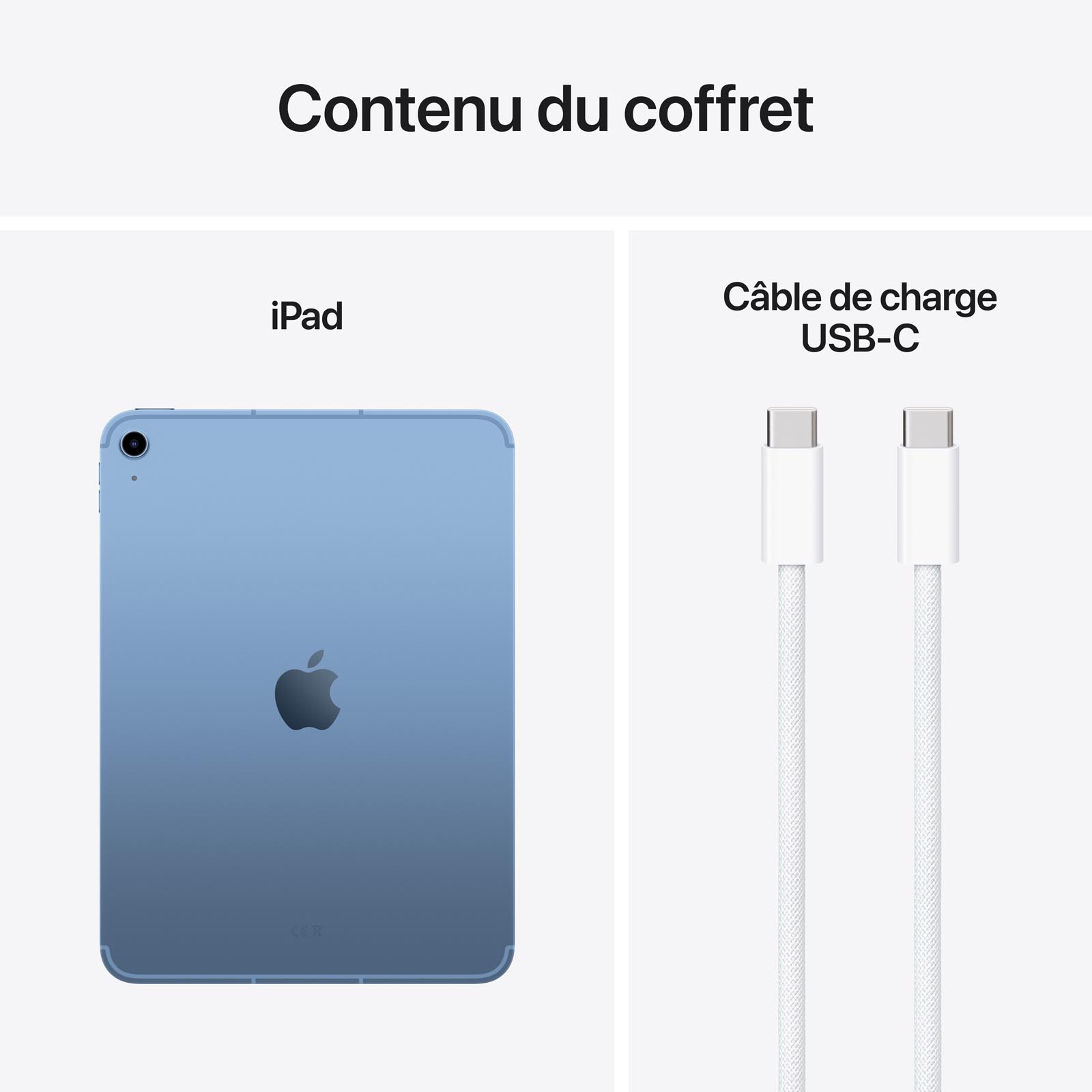 Tablette Apple iPad (2025) 128 Go Wi-Fi + Cellular Bleu