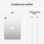 Tablette Apple iPad (2025) 256 Go Wi-Fi Argent