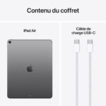 Tablette Apple iPad Air M3 13 pouces (2025) Wi-Fi 256 Go Gris Sidéral