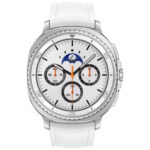 Montre connectée Samsung Galaxy Watch8 Classic (46 mm / Blanc)