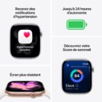 Apple Watch Series 11 GPS + Cellular 42 mm Aluminium Or rose