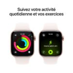 Apple Watch Series 11 GPS + Cellular 42 mm Aluminium Or rose