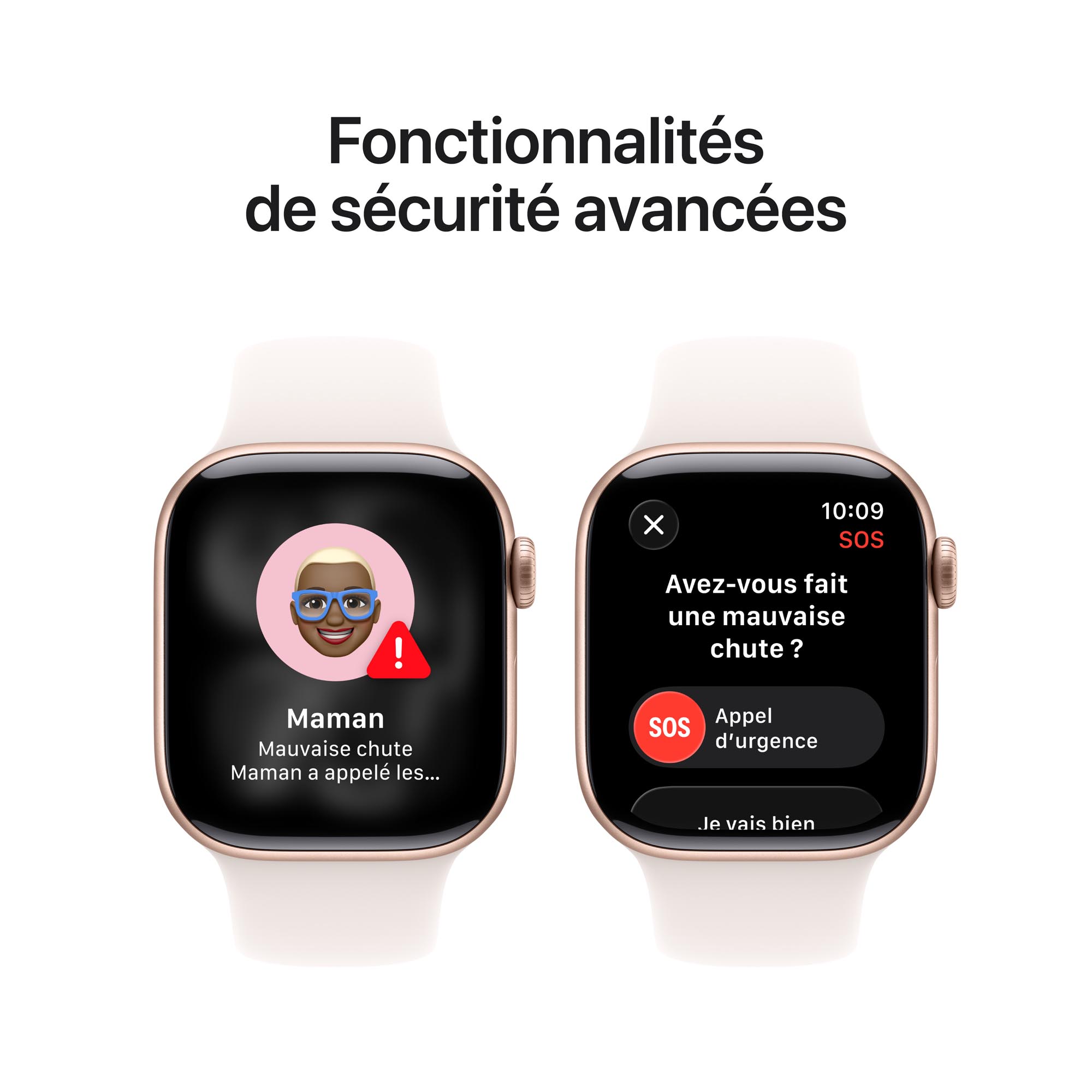 Apple Watch Series 11 GPS + Cellular 42 mm Aluminium Or rose