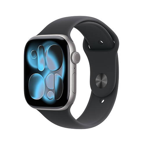 Apple Watch Series 11 GPS + Cellular 46 mm Aluminium Gris