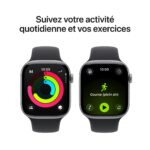Apple Watch Series 11 GPS + Cellular 46 mm Aluminium Gris