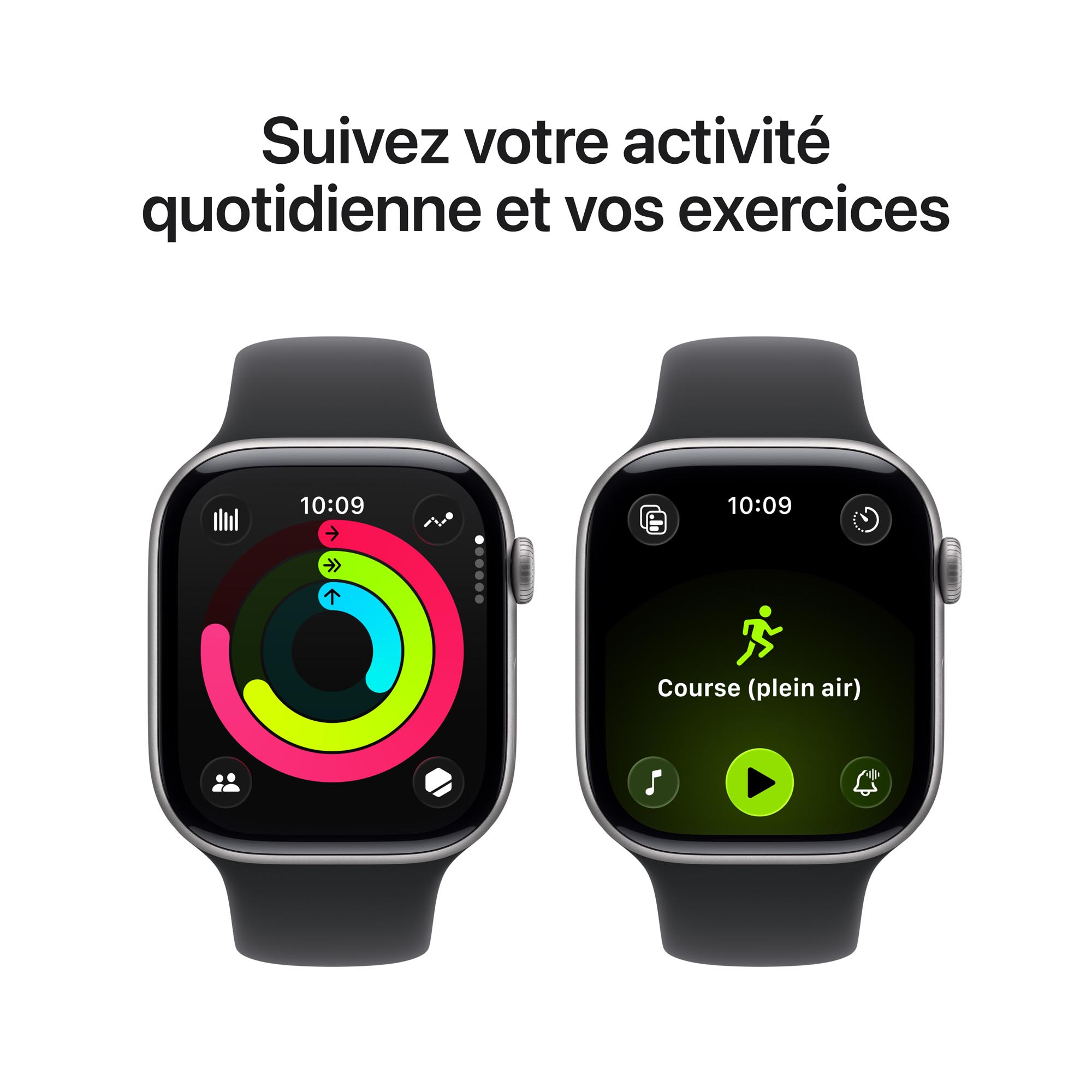 Apple Watch Series 11 GPS + Cellular 46 mm Aluminium Gris