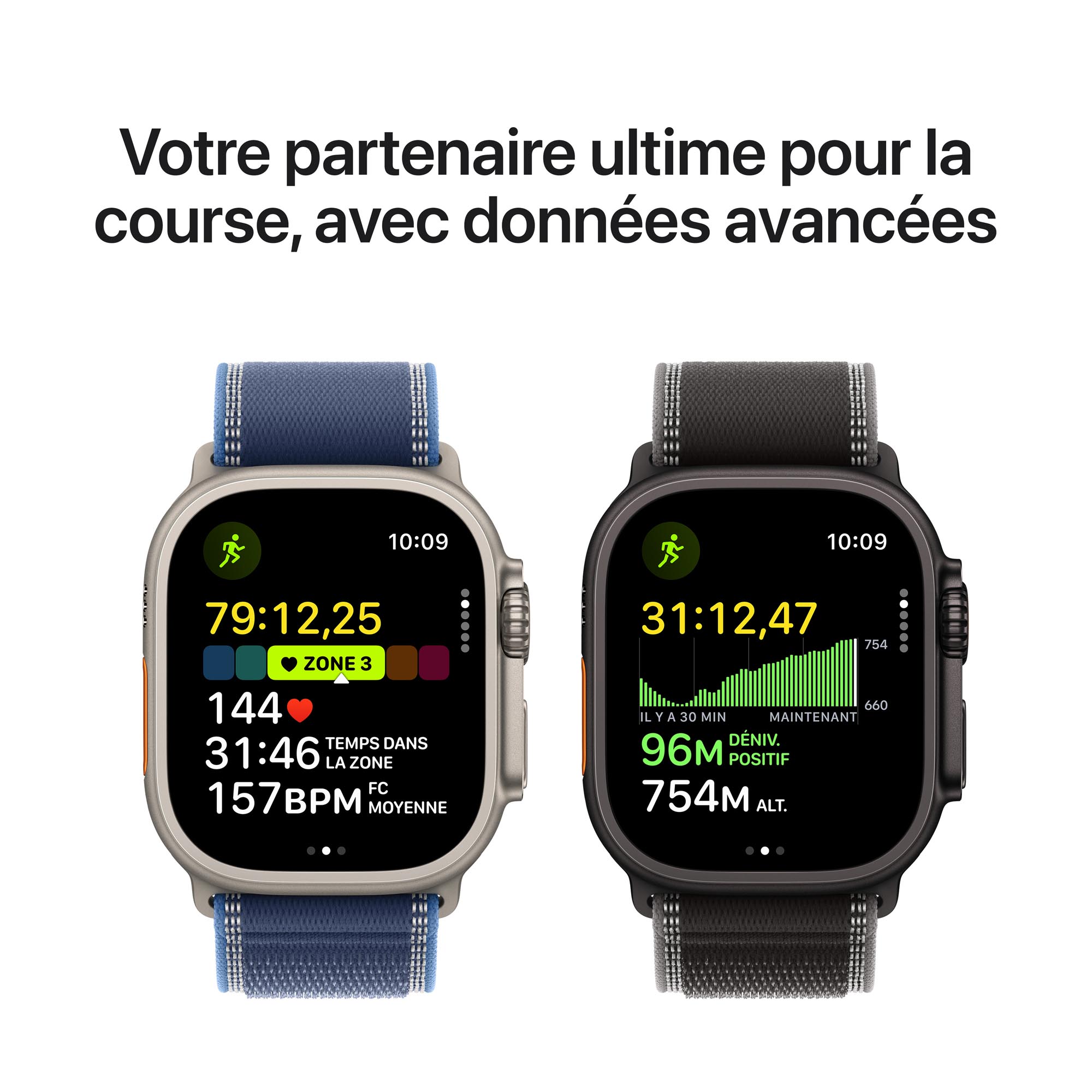 Apple Watch Ultra 3 GPS + Cellular 49 mm Écran OLED Retina
