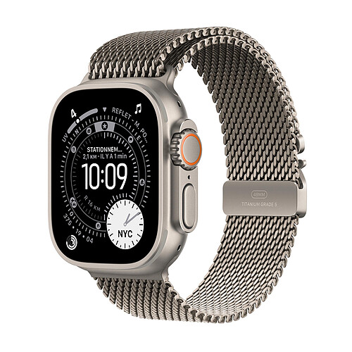 Apple Watch Ultra 3 GPS + Cellular 49 mm Titane Naturel