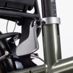 Vélo BTWIN  pliant électrique e fold 500 vert