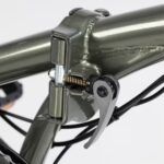 Vélo BTWIN  pliant électrique e fold 500 vert