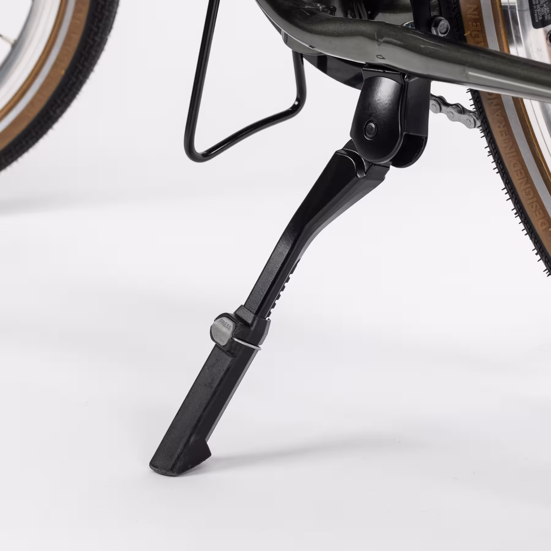 Vélo BTWIN  pliant électrique e fold 500 vert