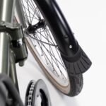 Vélo BTWIN  pliant électrique e fold 500 vert