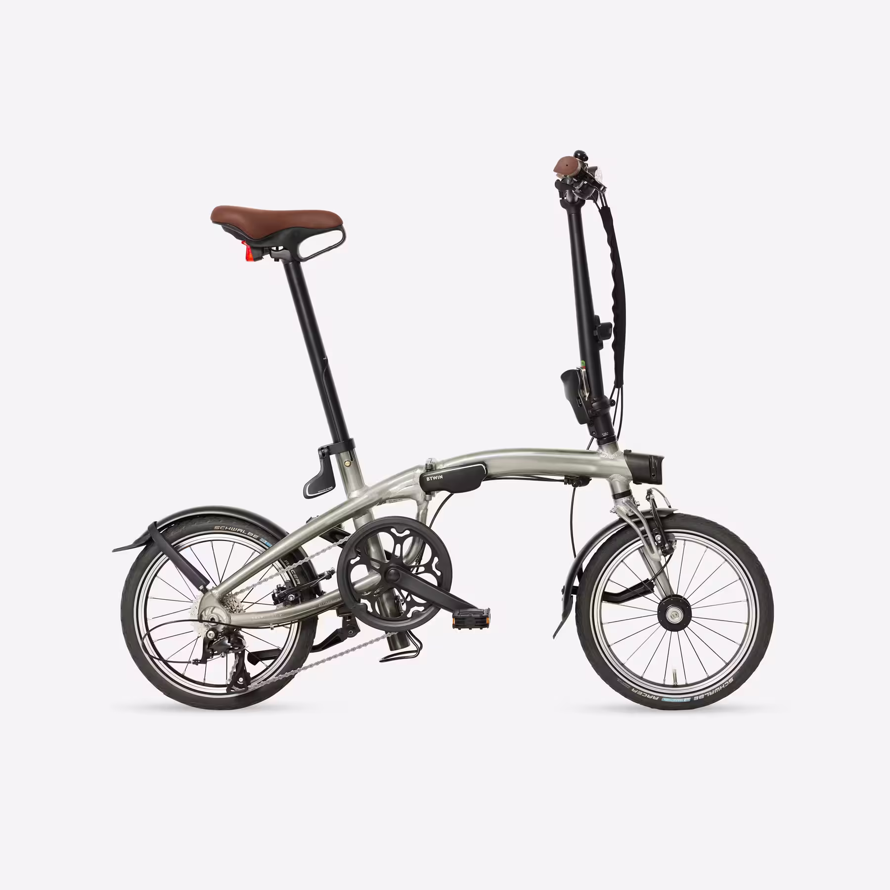 Velo BTWIN pliant ultra compact fold light 1 seconde aluminium