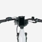 ROCKRIDER Vélo tout chemin électrique cadre bas, e-actv 100 gris perle