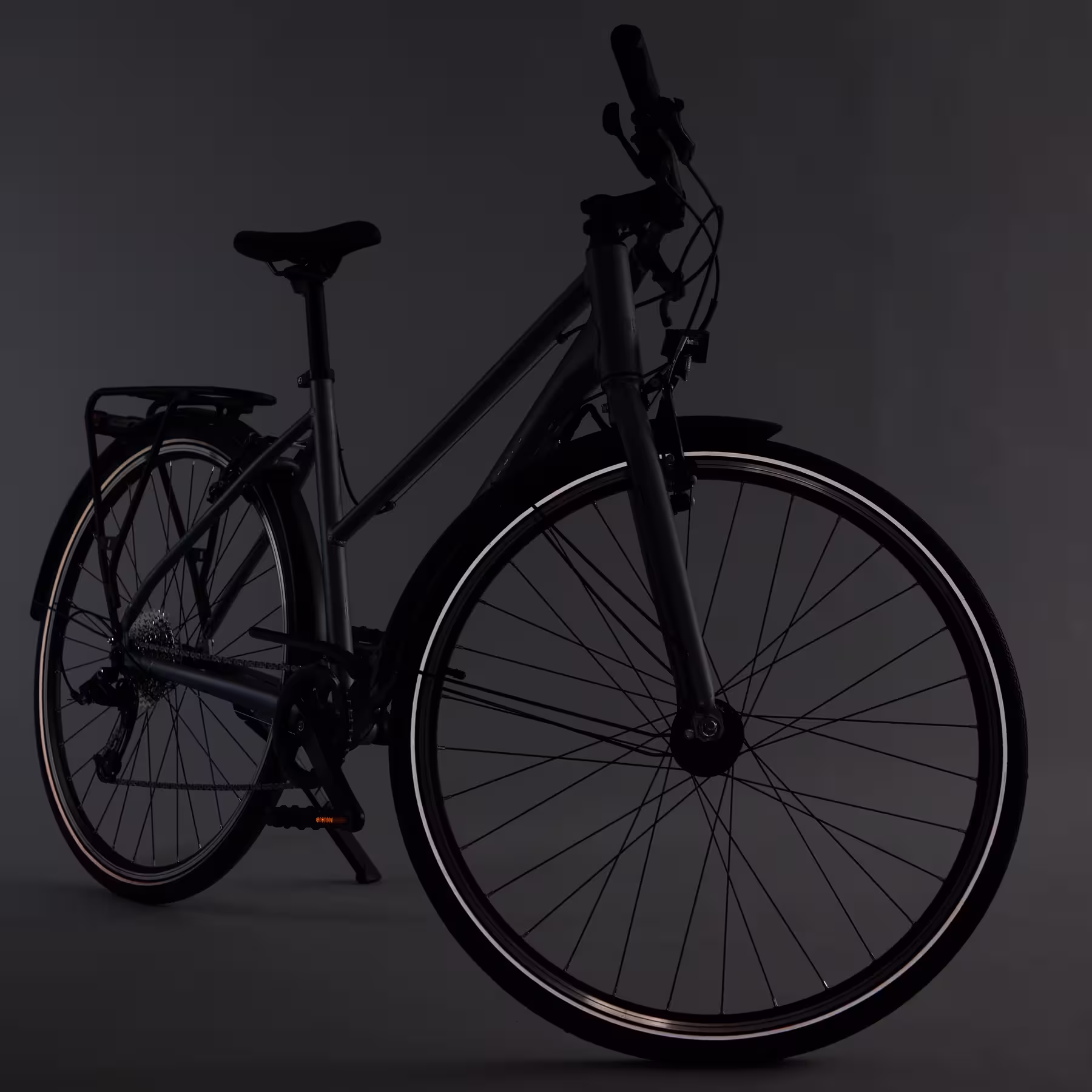 ELOPS VELO VILLE LONGUE DISTANCE 500 CADRE BAS