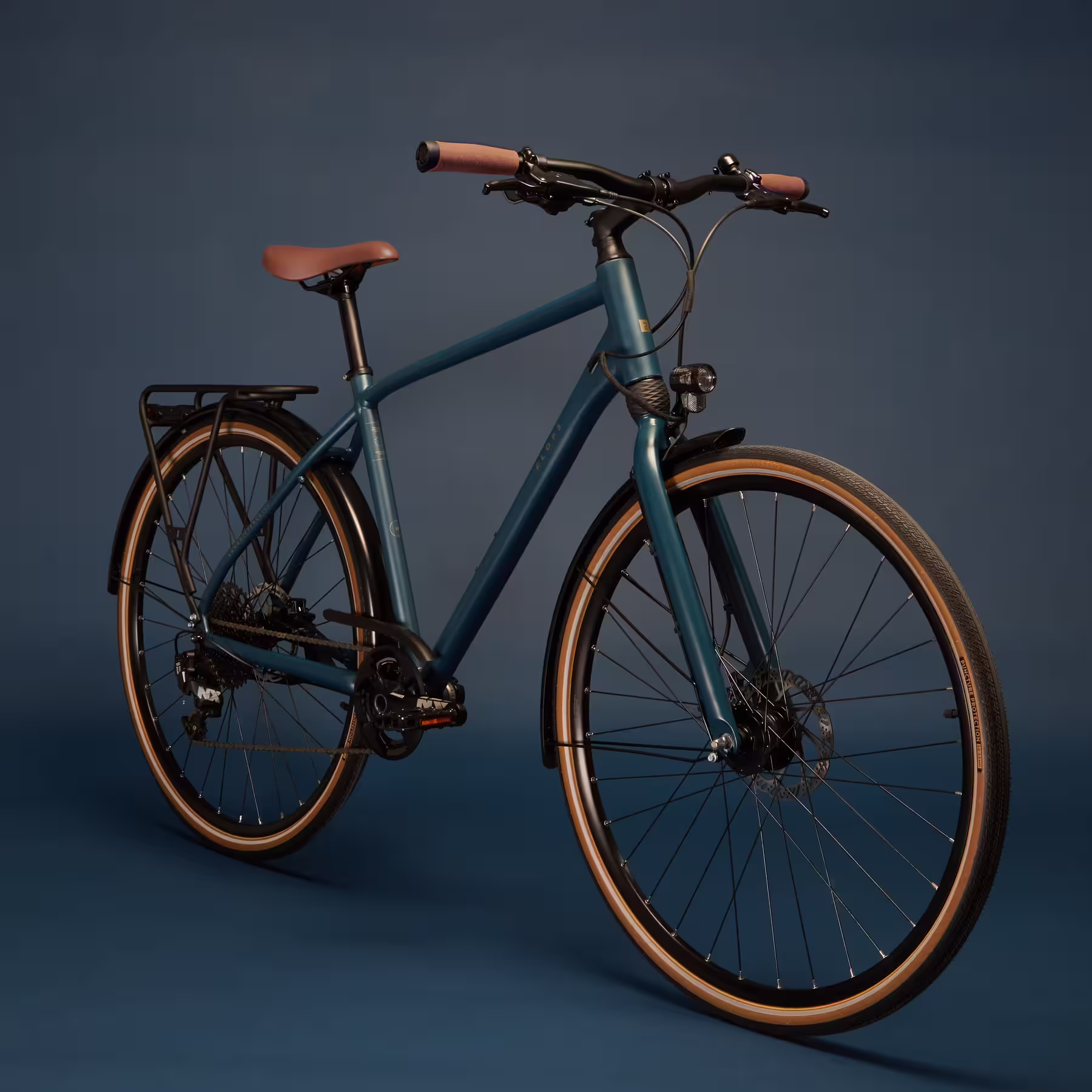 ELOPS VELO VILLE LONGUE DISTANCE 900 CADRE HAUT