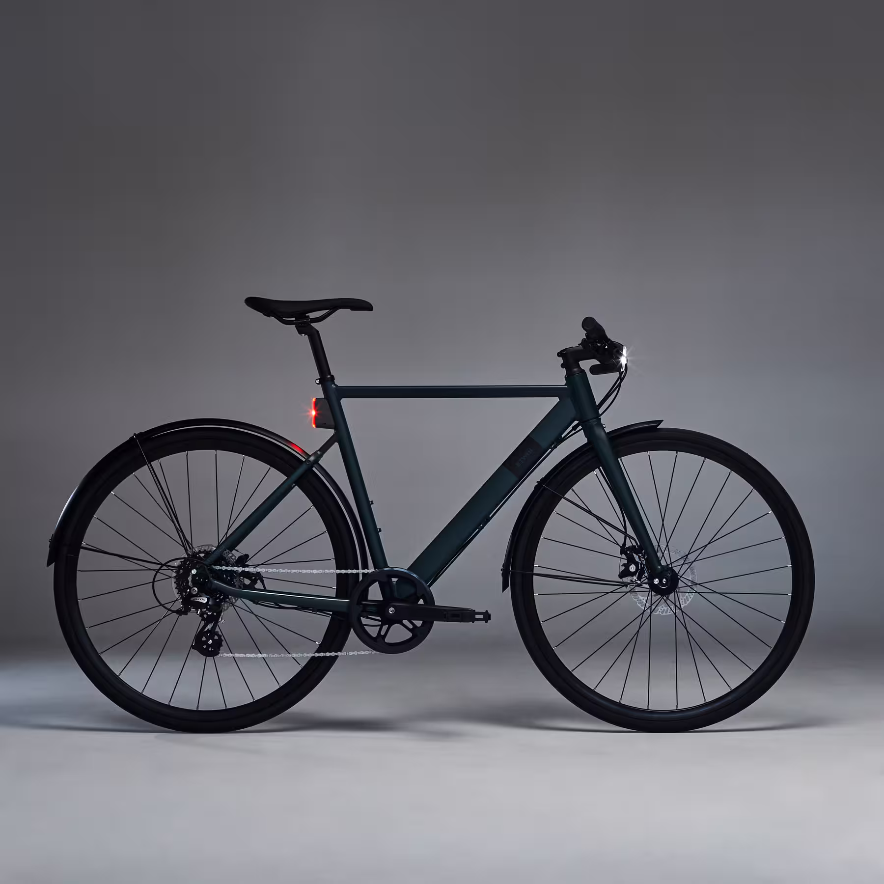 Velo Btwin Ville Rapide Elops Speed 900 Vert