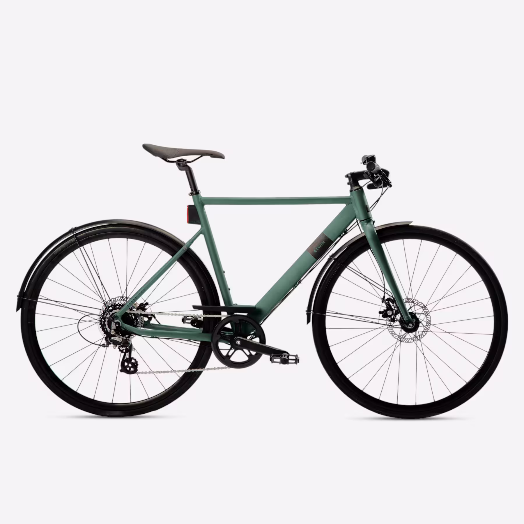 Velo Btwin Ville Rapide Elops Speed 900 Vert
