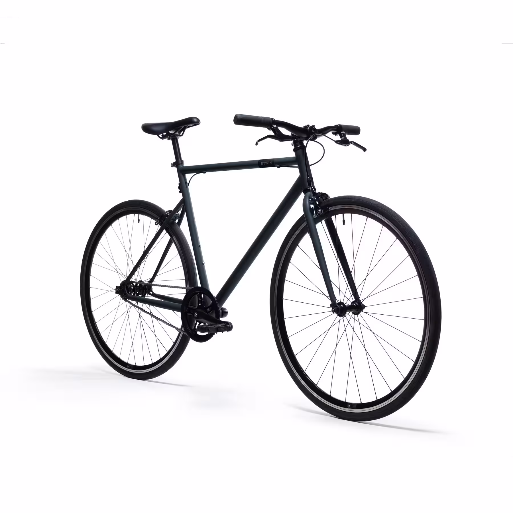 ELOPS VELO VILLE SINGLE SPEED 500 GRIS CARBONE