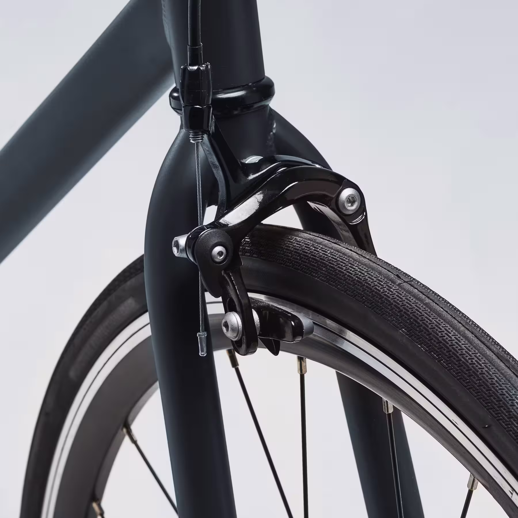 ELOPS VELO VILLE SINGLE SPEED 500 GRIS CARBONE