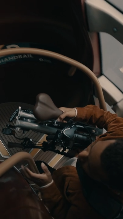 Velo BTWIN  pliant ultra compact fold light 1 seconde aluminium