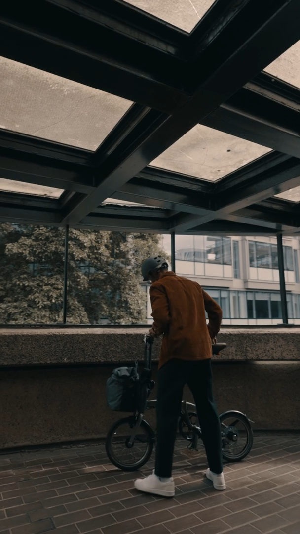 Velo BTWIN  pliant ultra compact fold light 1 seconde aluminium