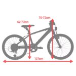 vélo btwin vtc enfant riverside 900 20 pouces 6-9 ans