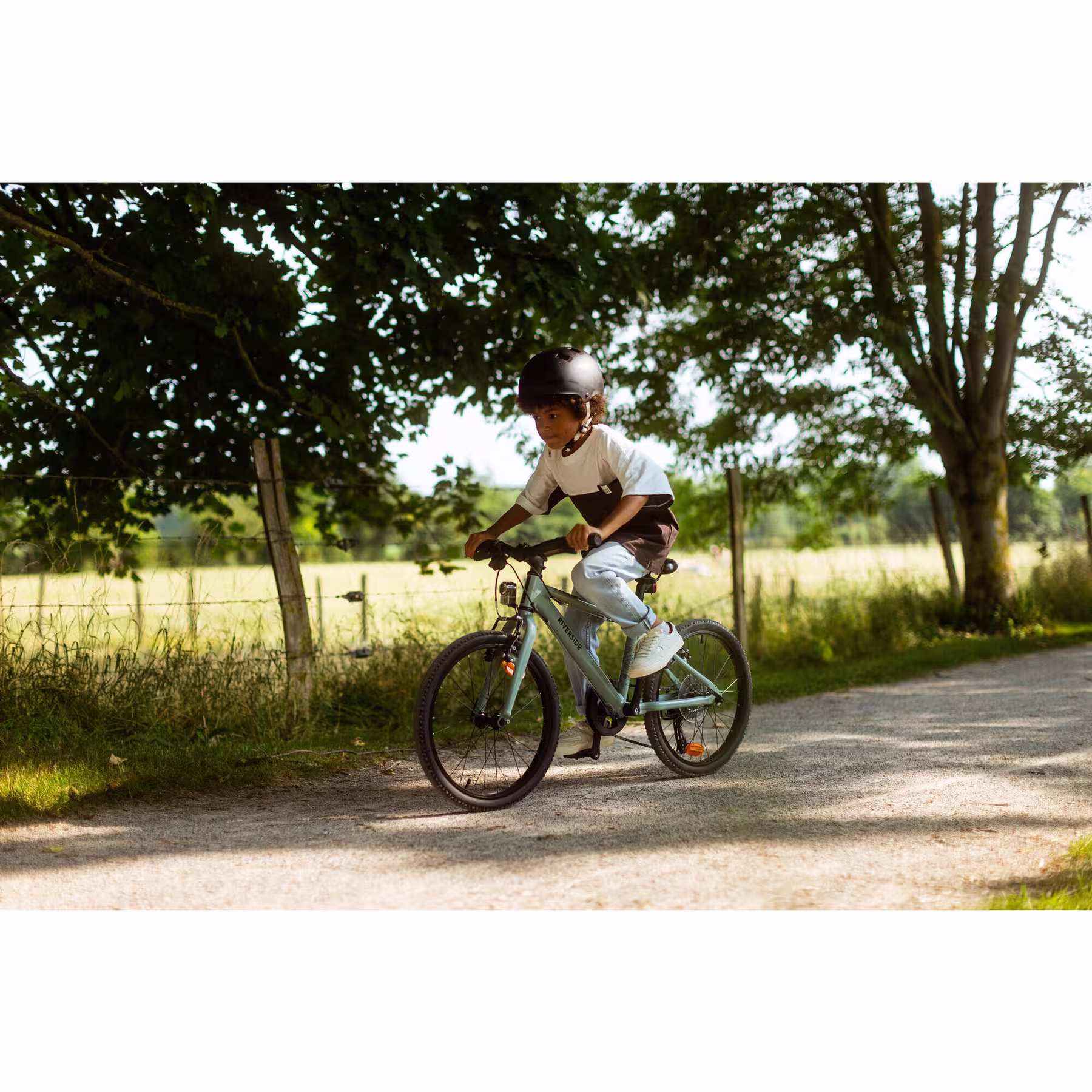 vélo btwin vtc enfant riverside 900 20 pouces 6-9 ans