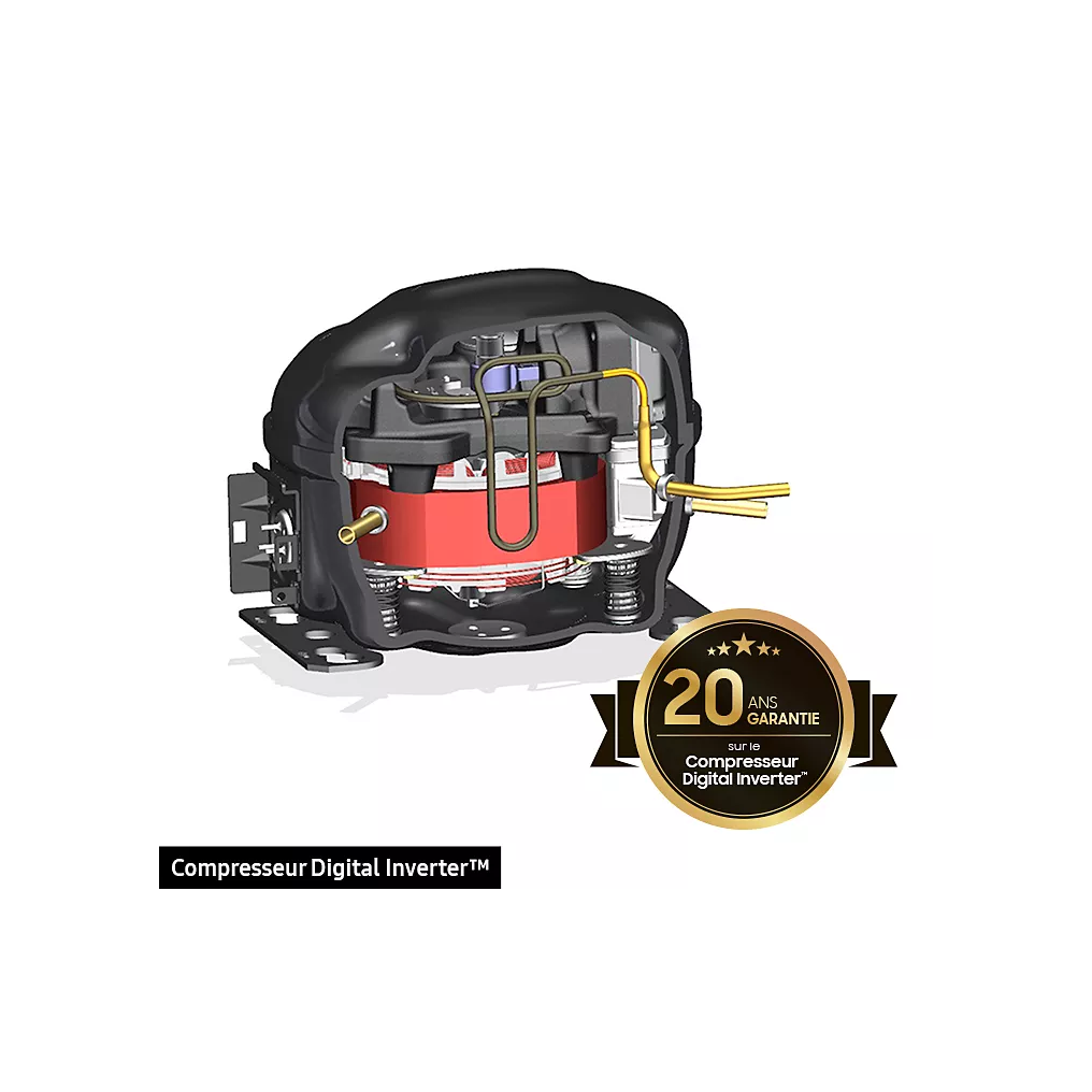 Réfrigérateur combiné SAMSUNG RB34C605CS9