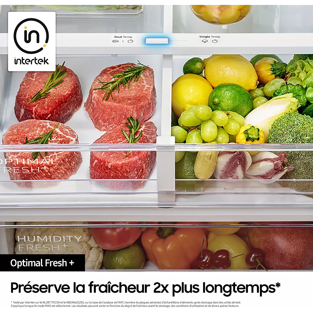 Réfrigérateur combiné SAMSUNG RB34C605CS9